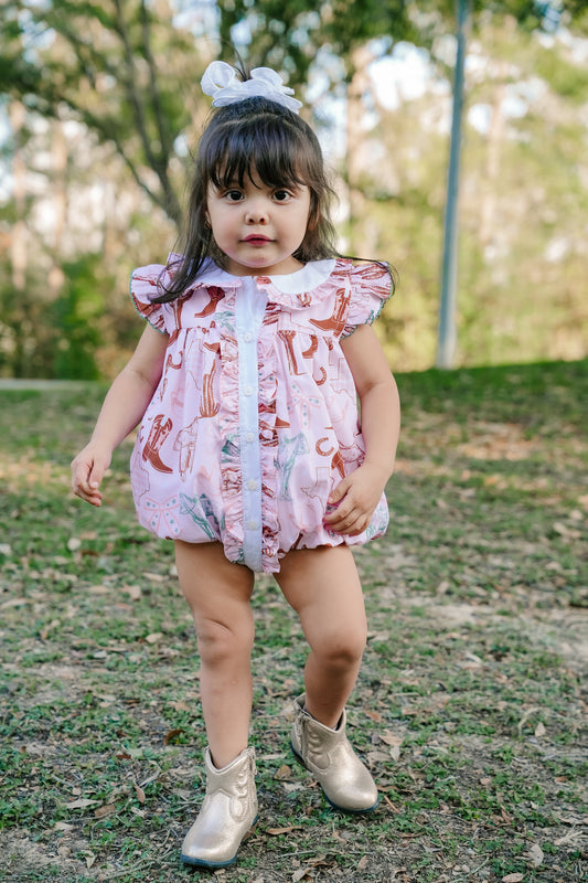 Pink Western Rodeo Bubble