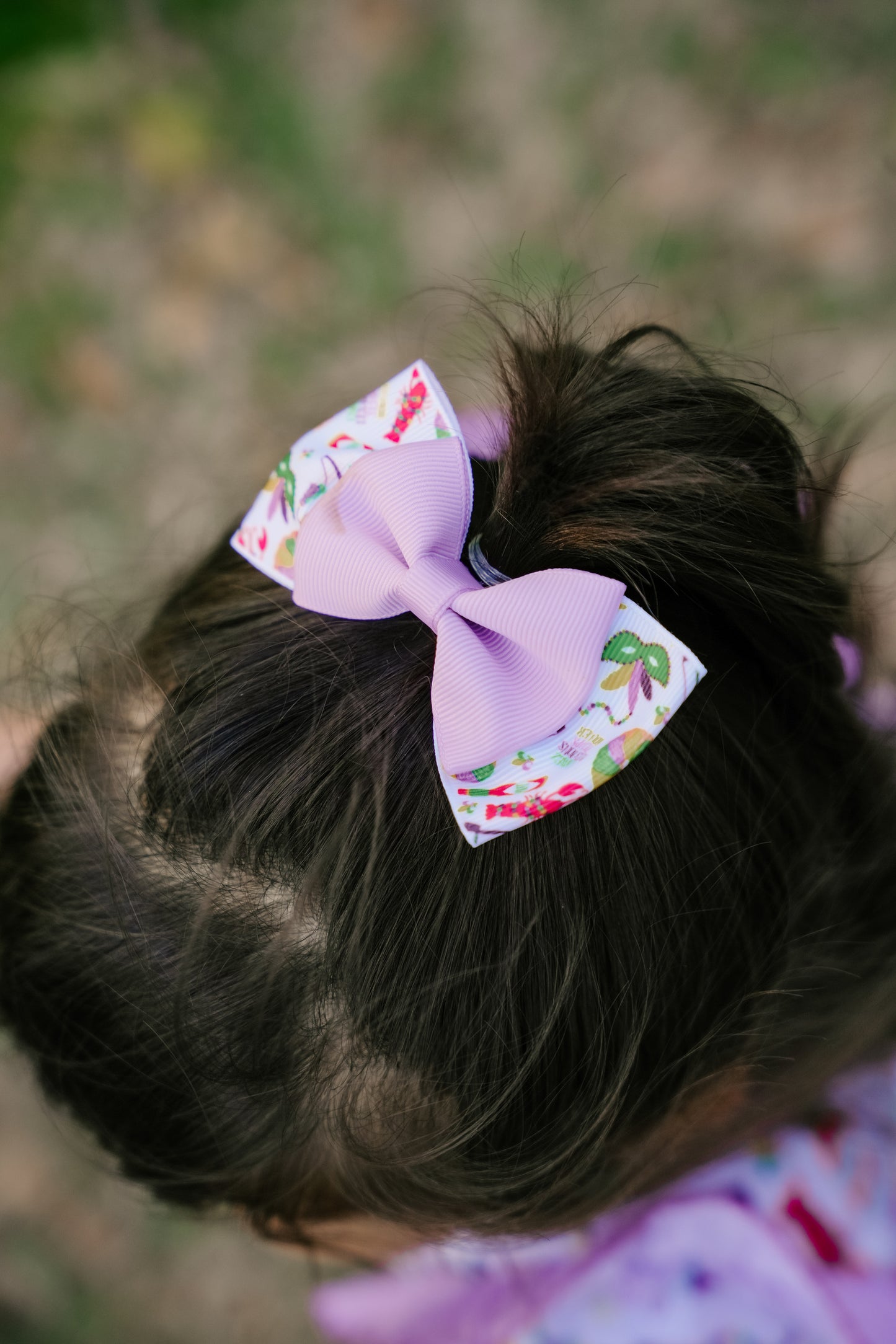 SS X Hemline Small Hair Bow
