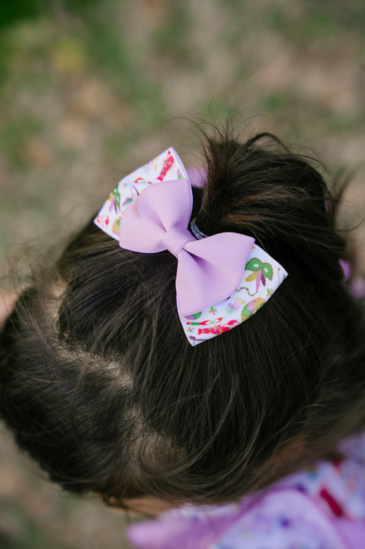 SS X Hemline Small Hair Bow
