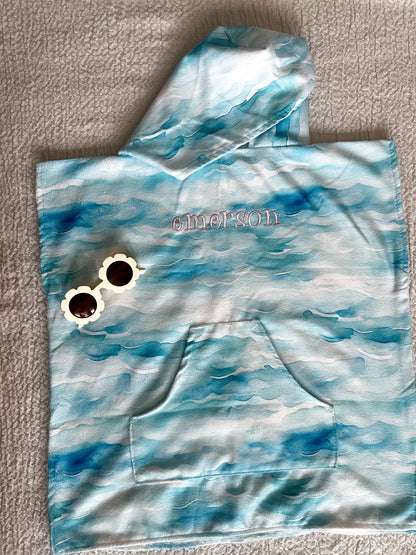 Hooded Beach Poncho