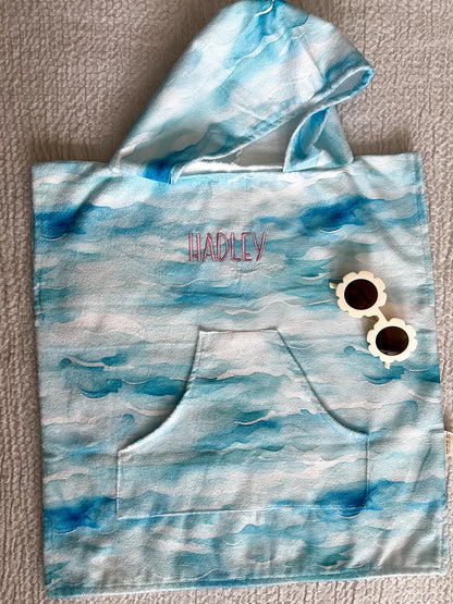 Hooded Beach Poncho